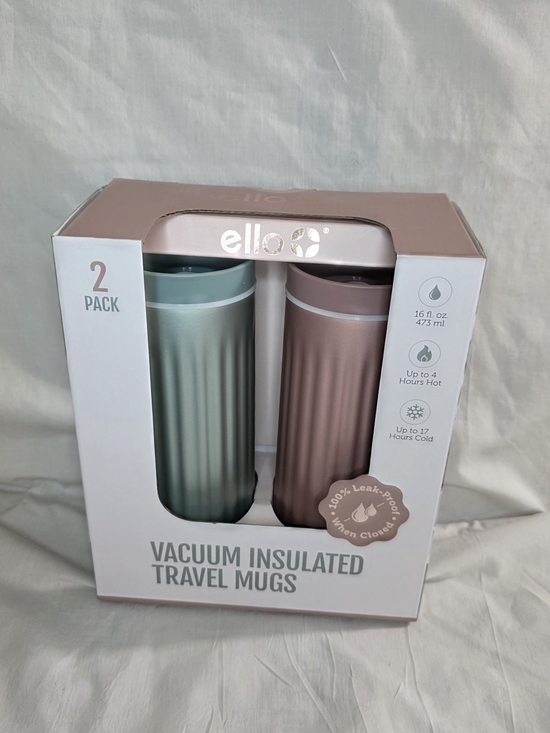 ellos Other - ello  Vacuum Insulated Travel Mugs - Sage Green Only